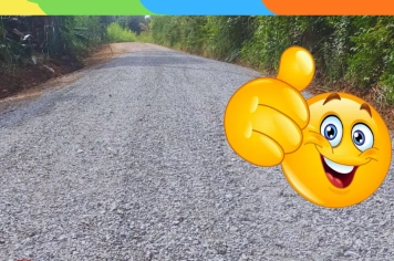 Prefeitura realiza patrolamento e manutenção das estradas nos bairros Canha/Milton Aracan.