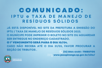 COMUNICADO