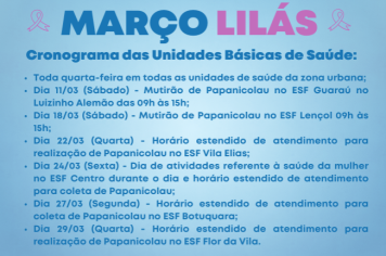 Março Lilás