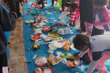 Palestras lúdicas com o objetivo de conscientizar os alunos sobre a importância da preservação do meio ambiente