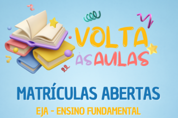 Volta às aulas | EJA - Ensino de Jovens e Adolescentes 