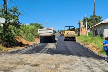 Avenida Jatobá em obras 