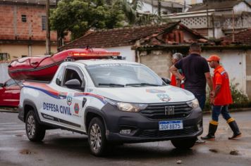 Defesa Civil e Corpo de Bombeiros atuando em Jacupiranga 