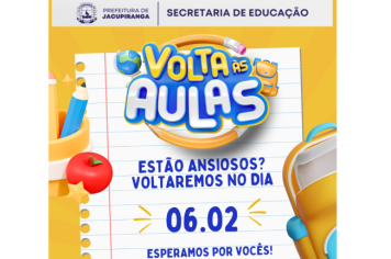 Volta às Aulas em Jacupiranga