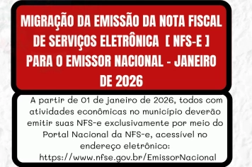 Nota Fiscal de Serviços Eletrônica (NFS-e) 