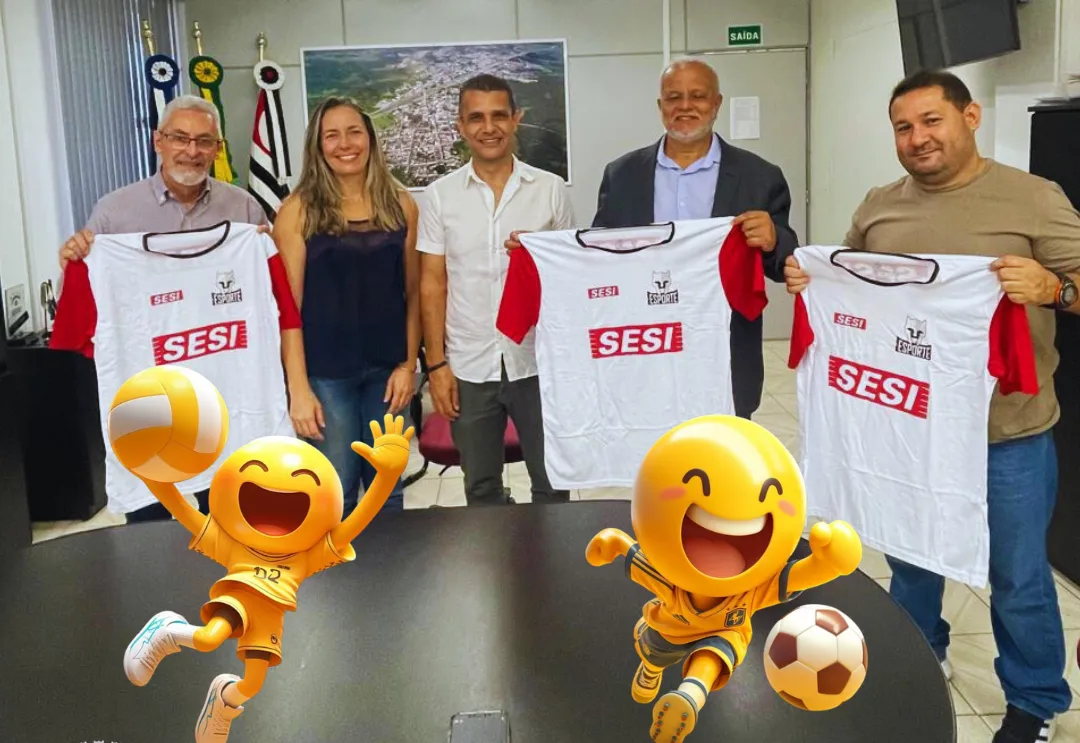 A Prefeitura de Jacupiranga, por meio da Secretaria de Esportes e Lazer, anuncia o recebimento dos novos uniformes do Programa SESI.