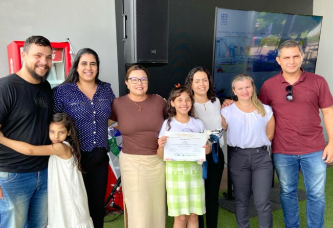 A nossa aluna Emanuella foi vencedora do 12º Concurso de Desenho Abesp do Estado de Sâo Paulo