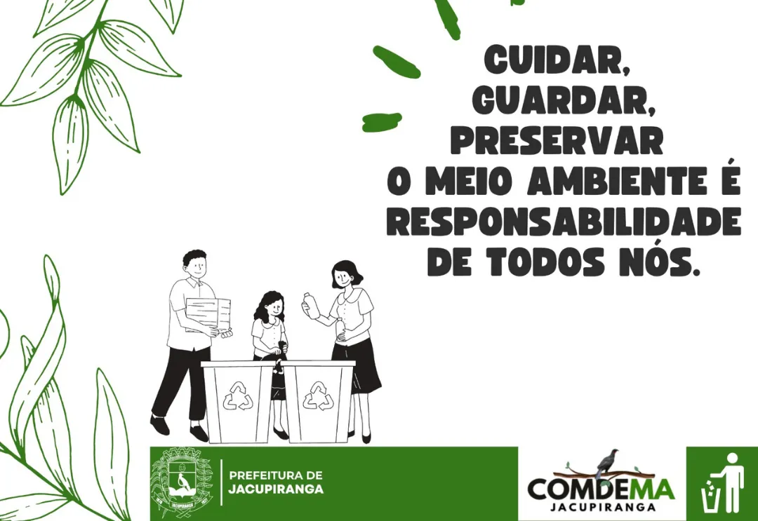 Preservar é um ato de cidadania!