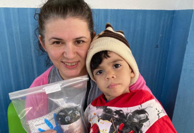 Dia das Mães na Creche Aldo 