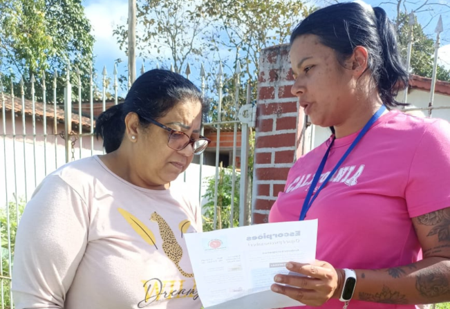 Vigilância em Saúde realiza trabalho de conscientização sobre escorpiões