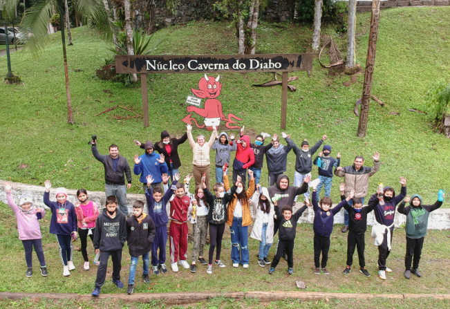 Passeio Turístico na Caverna do Diabo em Eldorado - SP