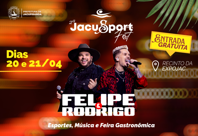 Dá o play na diversão: neste final de semana acontece em Jacupiranga a Jacu Sport Fest. 