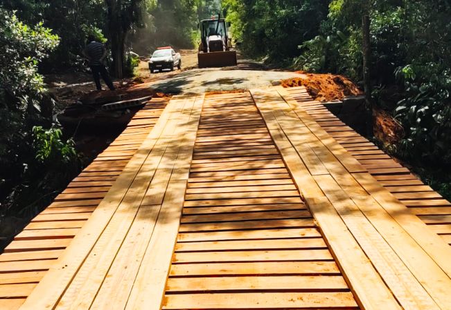 Ponte Mata Verde concluída 