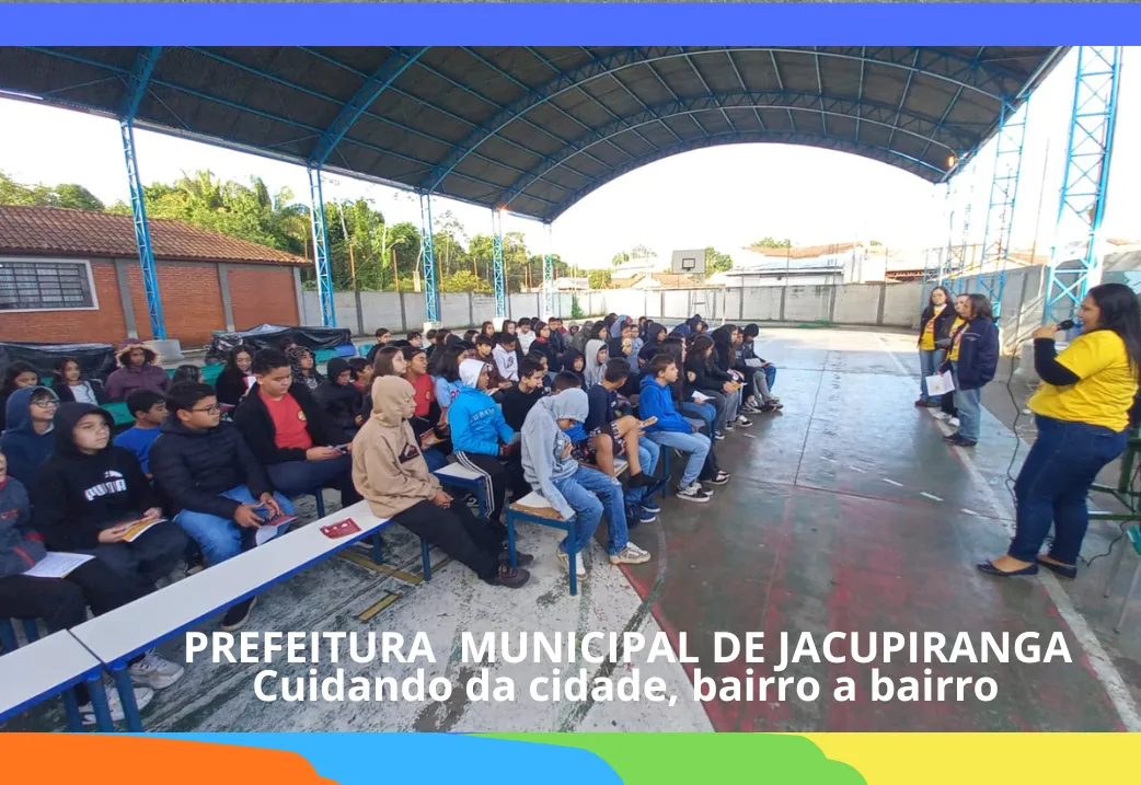 SAÚDE NAS ESCOLAS: JACUPIRANGA REFORÇA AÇÕES DE COMBATE À DENGUE