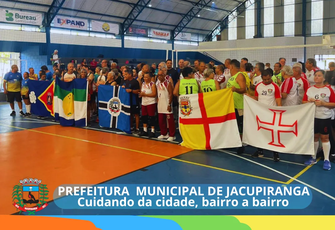 JACUPIRANGA RECEBE ABERTURA DO 7º CIRCUITO DE VÔLEI ADAPTADO DO VALE DO RIBEIRA