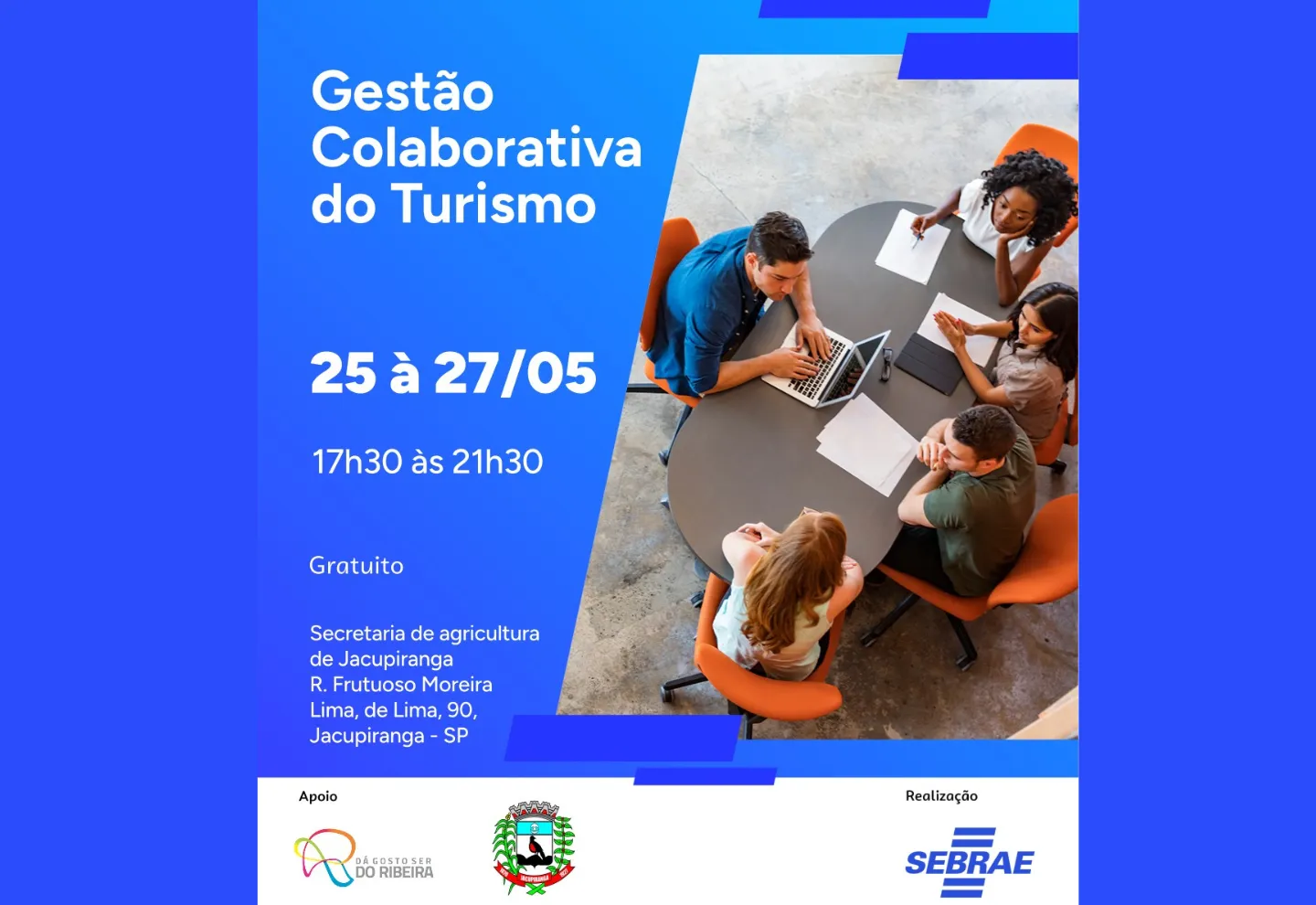 Curso de Gestão Colaborativa de Turismo – Jacupiranga