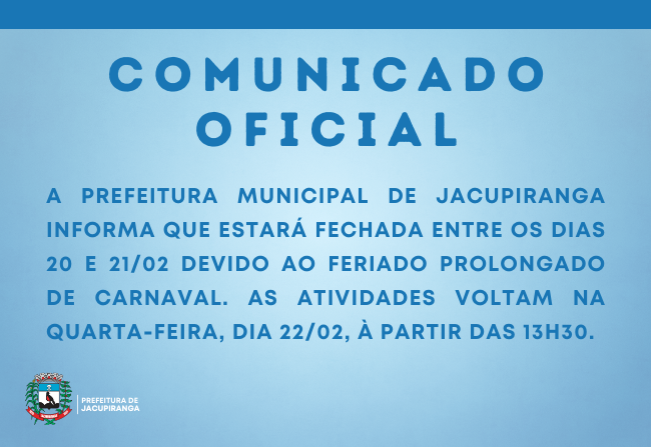 Comunicado Oficial 