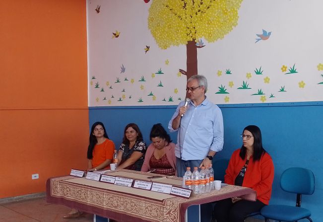 Alunos participam de palestra sobre a importância dos Conselhos Municipais 