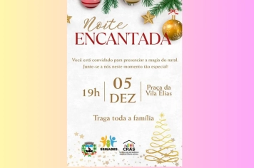 CONVITE – NOITE ENCANTADA DO CRAS