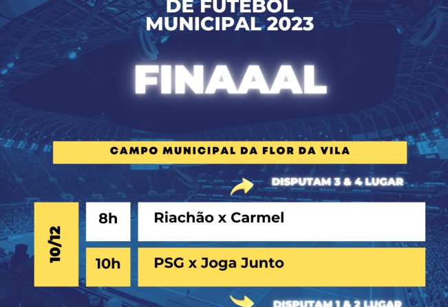 Campeonato de Futebol Municipal 2023 | Finaaal